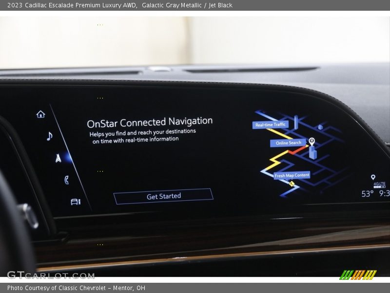 Controls of 2023 Escalade Premium Luxury AWD