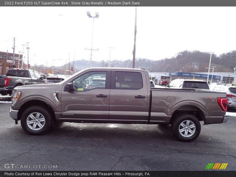  2022 F150 XLT SuperCrew 4x4 Stone Gray Metallic