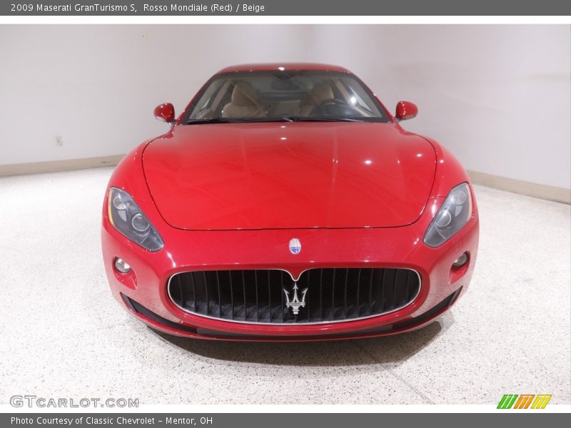 Rosso Mondiale (Red) / Beige 2009 Maserati GranTurismo S