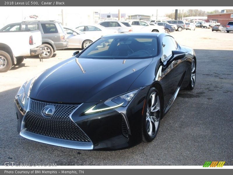 Caviar / Black 2018 Lexus LC 500