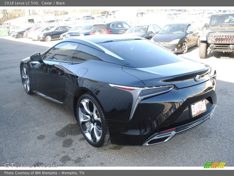 Caviar / Black 2018 Lexus LC 500