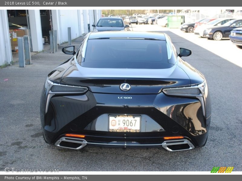 Caviar / Black 2018 Lexus LC 500