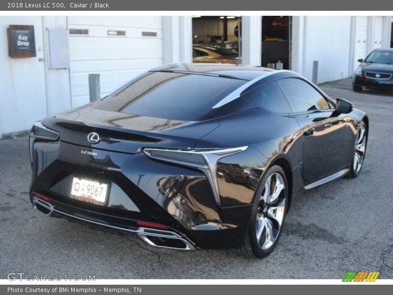 Caviar / Black 2018 Lexus LC 500