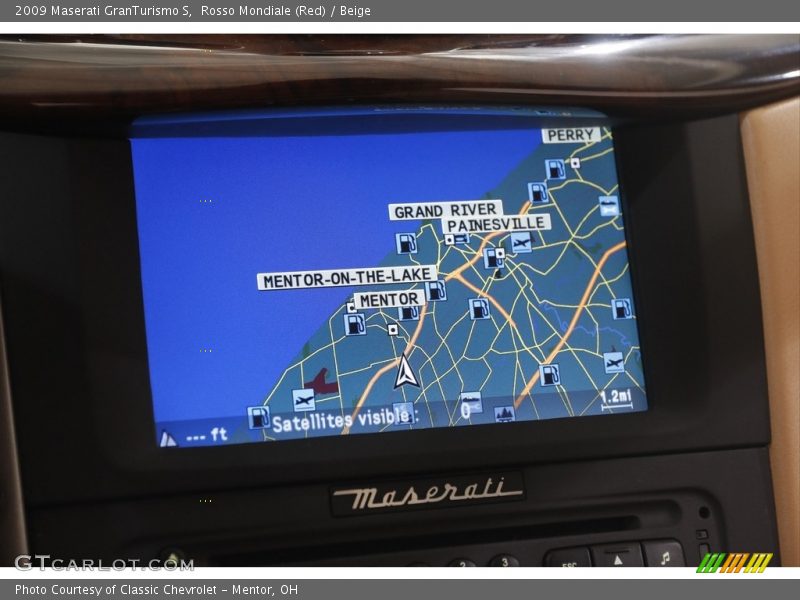 Navigation of 2009 GranTurismo S