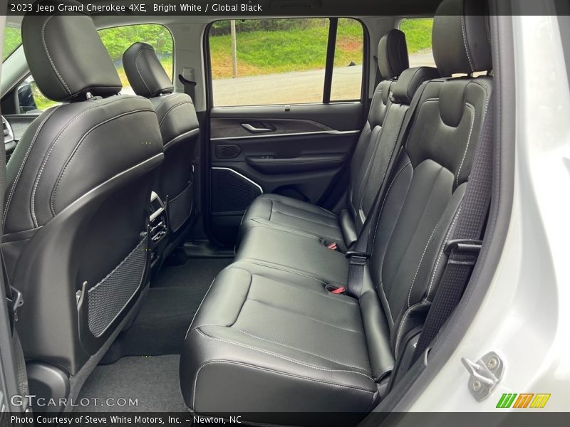 Rear Seat of 2023 Grand Cherokee 4XE