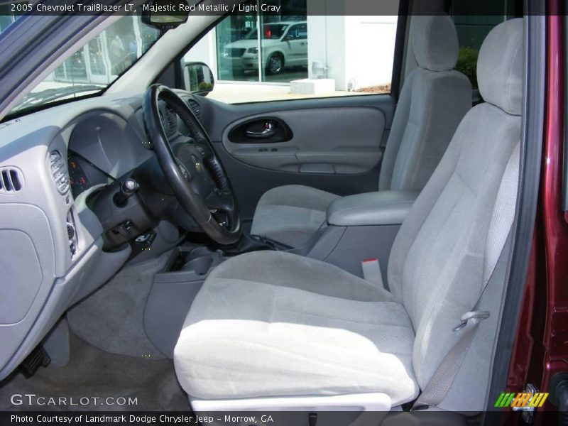 Majestic Red Metallic / Light Gray 2005 Chevrolet TrailBlazer LT