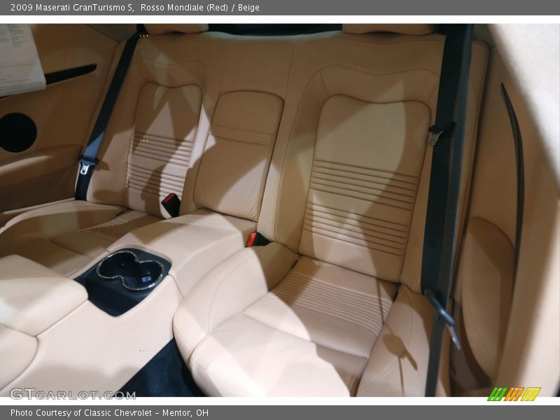 Rear Seat of 2009 GranTurismo S