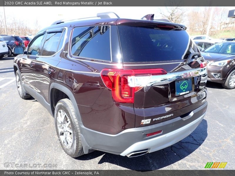 Red Mahogany Metallic / Jet Black 2020 GMC Acadia SLE AWD