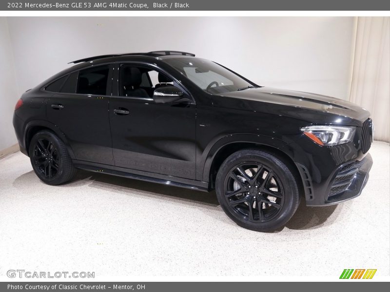 Black / Black 2022 Mercedes-Benz GLE 53 AMG 4Matic Coupe