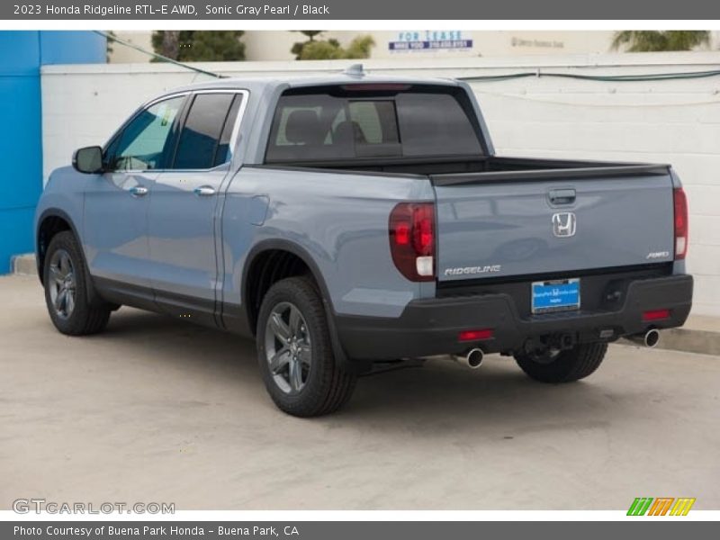 Sonic Gray Pearl / Black 2023 Honda Ridgeline RTL-E AWD