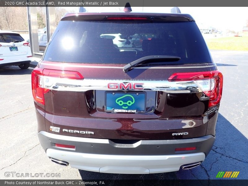 Red Mahogany Metallic / Jet Black 2020 GMC Acadia SLE AWD