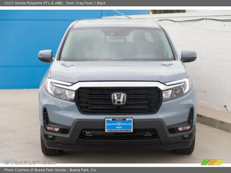 Sonic Gray Pearl / Black 2023 Honda Ridgeline RTL-E AWD