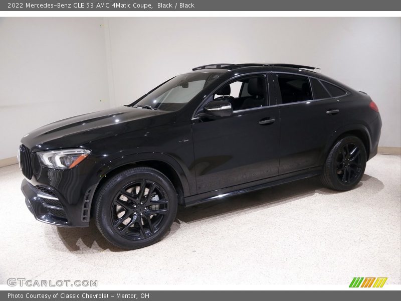 Black / Black 2022 Mercedes-Benz GLE 53 AMG 4Matic Coupe