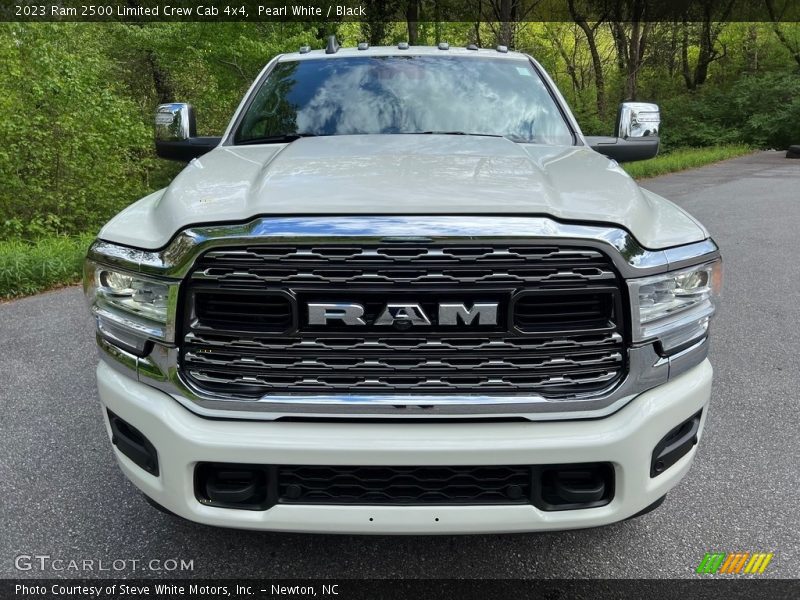 Pearl White / Black 2023 Ram 2500 Limited Crew Cab 4x4