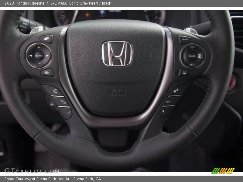  2023 Ridgeline RTL-E AWD Steering Wheel