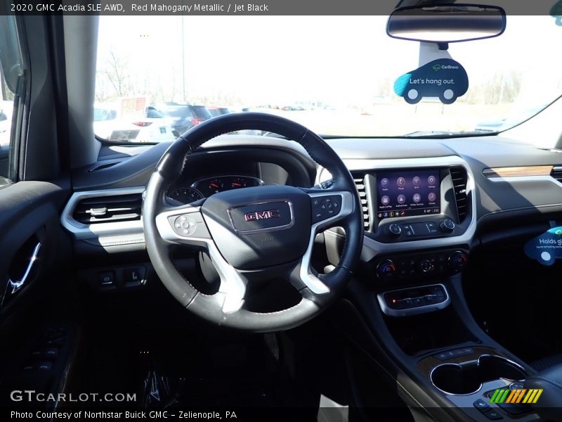 Red Mahogany Metallic / Jet Black 2020 GMC Acadia SLE AWD