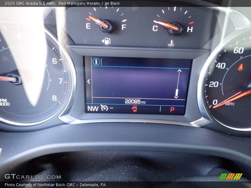 Red Mahogany Metallic / Jet Black 2020 GMC Acadia SLE AWD