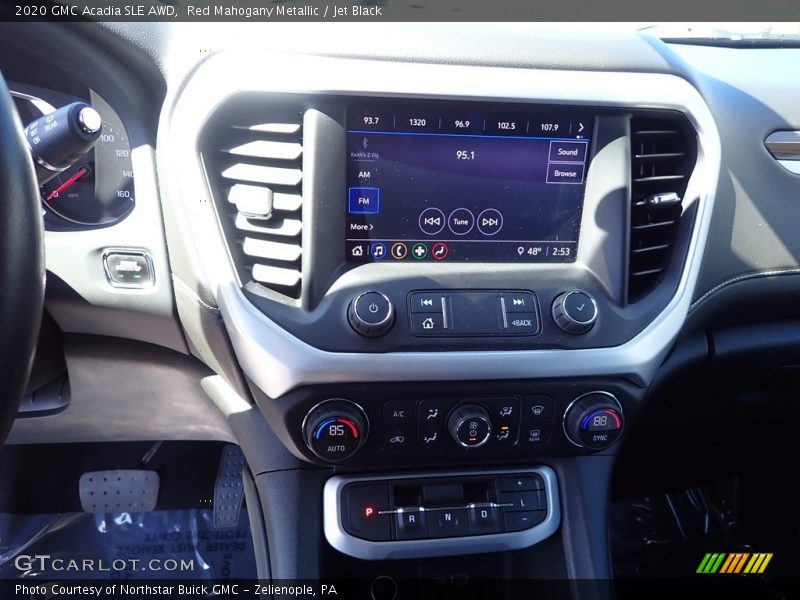 Red Mahogany Metallic / Jet Black 2020 GMC Acadia SLE AWD