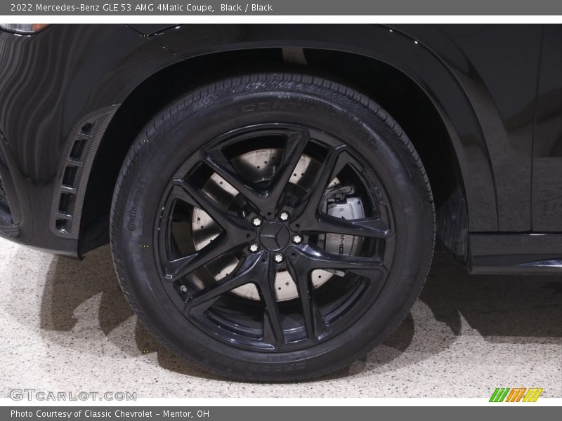 Black / Black 2022 Mercedes-Benz GLE 53 AMG 4Matic Coupe