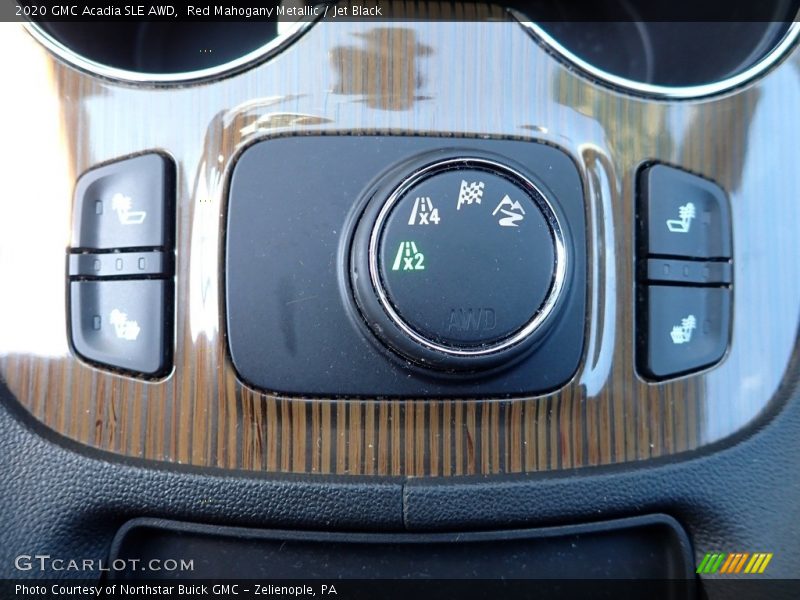 Red Mahogany Metallic / Jet Black 2020 GMC Acadia SLE AWD