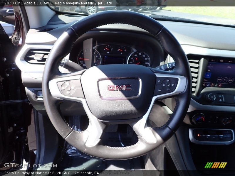 Red Mahogany Metallic / Jet Black 2020 GMC Acadia SLE AWD