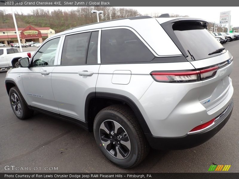 Silver Zynith / Global Black 2023 Jeep Grand Cherokee 4XE