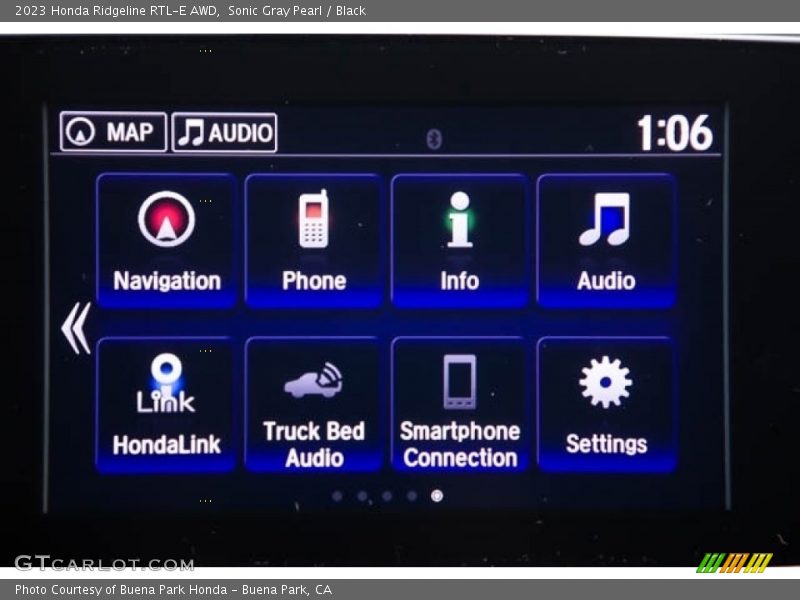 Sonic Gray Pearl / Black 2023 Honda Ridgeline RTL-E AWD