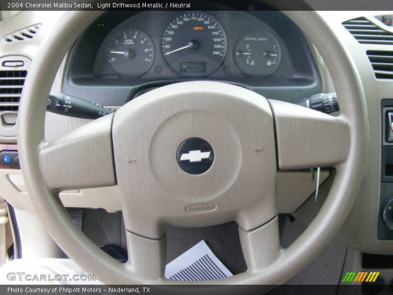 Light Driftwood Metallic / Neutral 2004 Chevrolet Malibu Sedan