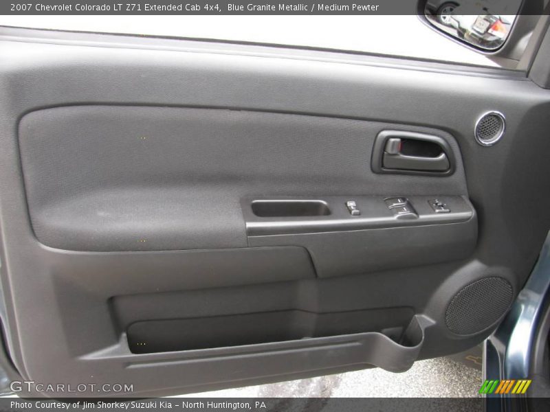 Blue Granite Metallic / Medium Pewter 2007 Chevrolet Colorado LT Z71 Extended Cab 4x4