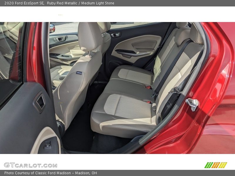 Ruby Red Metallic / Medium Light Stone 2020 Ford EcoSport SE