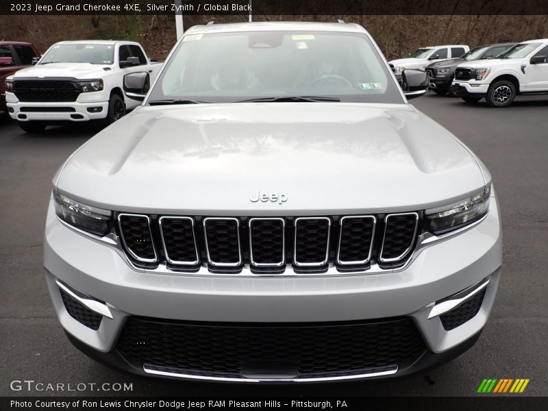 Silver Zynith / Global Black 2023 Jeep Grand Cherokee 4XE
