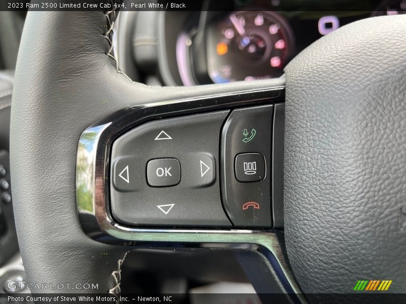  2023 2500 Limited Crew Cab 4x4 Steering Wheel