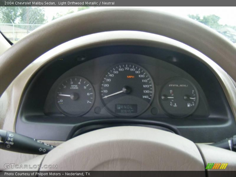 Light Driftwood Metallic / Neutral 2004 Chevrolet Malibu Sedan
