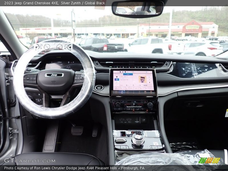 Silver Zynith / Global Black 2023 Jeep Grand Cherokee 4XE