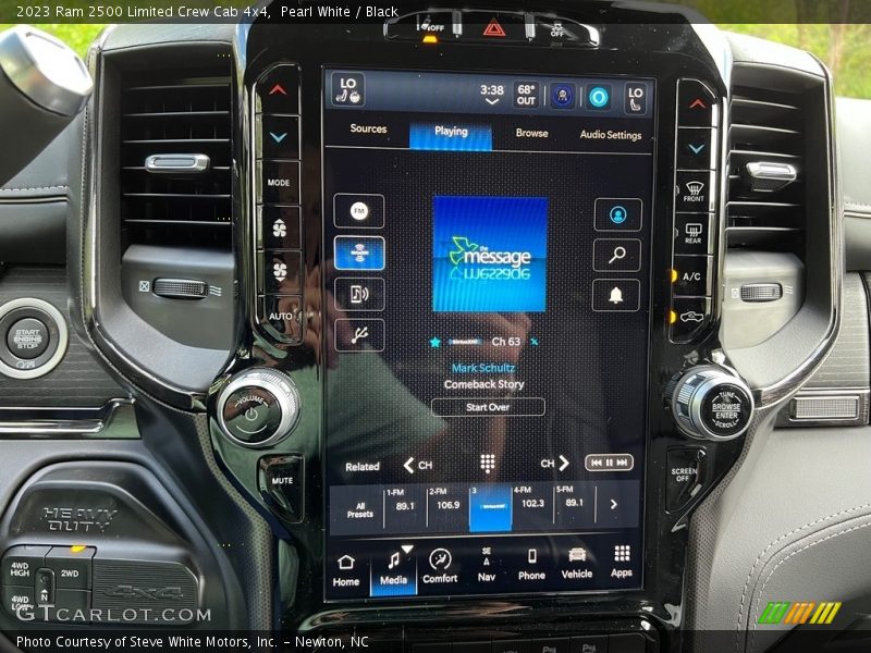 Controls of 2023 2500 Limited Crew Cab 4x4
