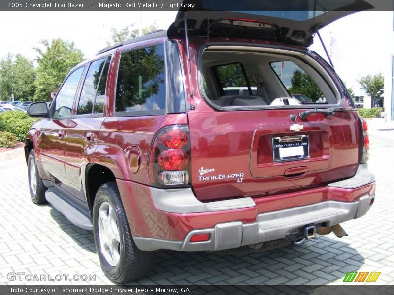 Majestic Red Metallic / Light Gray 2005 Chevrolet TrailBlazer LT