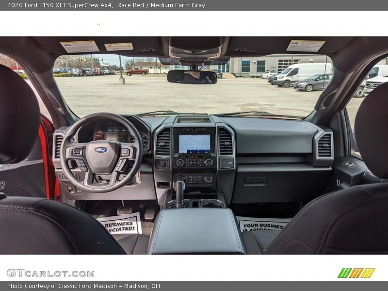 Race Red / Medium Earth Gray 2020 Ford F150 XLT SuperCrew 4x4