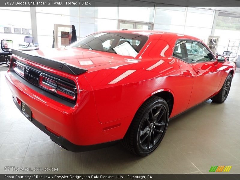 Torred / Black 2023 Dodge Challenger GT AWD