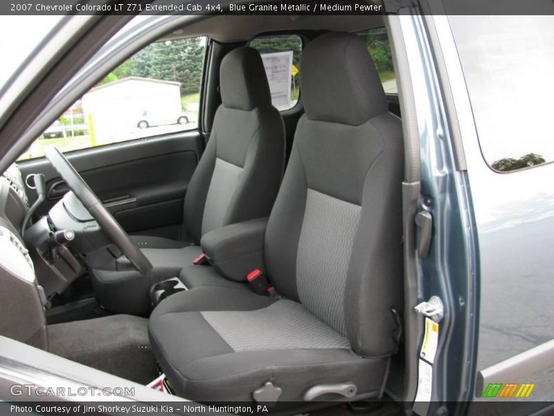 Blue Granite Metallic / Medium Pewter 2007 Chevrolet Colorado LT Z71 Extended Cab 4x4