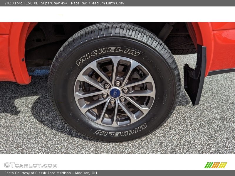 Race Red / Medium Earth Gray 2020 Ford F150 XLT SuperCrew 4x4