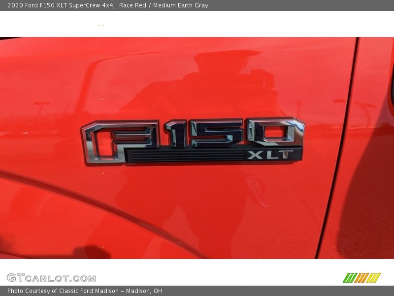 Race Red / Medium Earth Gray 2020 Ford F150 XLT SuperCrew 4x4