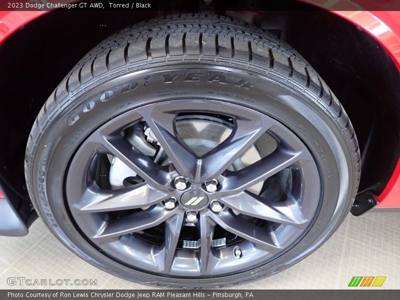Torred / Black 2023 Dodge Challenger GT AWD