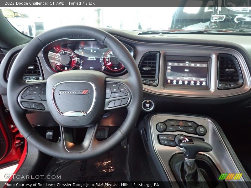 Torred / Black 2023 Dodge Challenger GT AWD