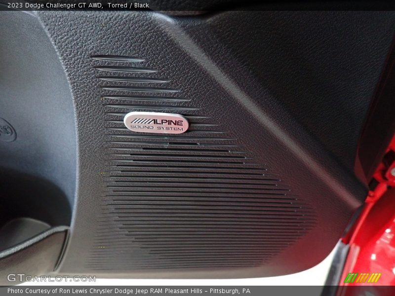 Torred / Black 2023 Dodge Challenger GT AWD
