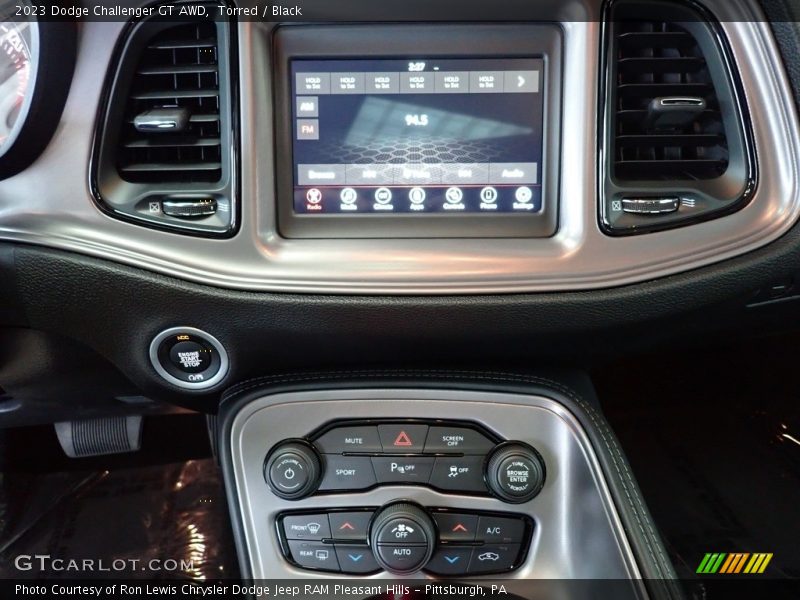 Torred / Black 2023 Dodge Challenger GT AWD