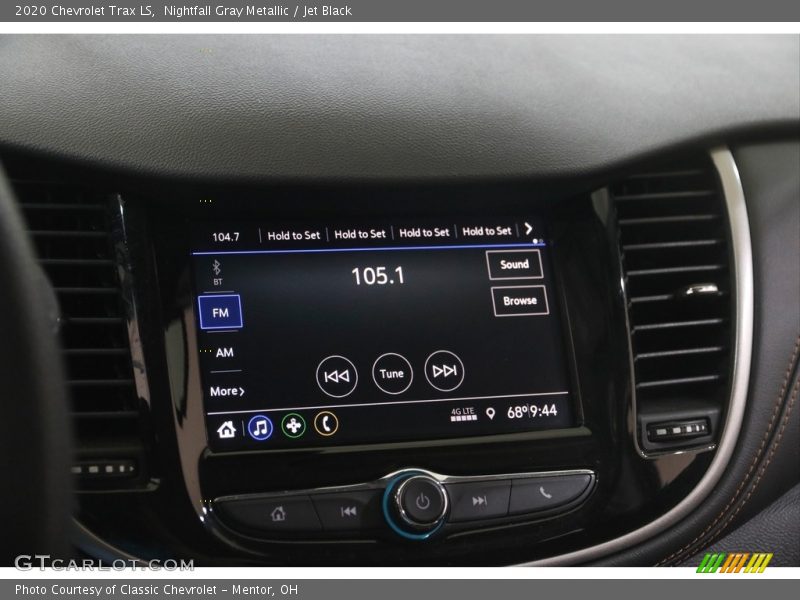 Nightfall Gray Metallic / Jet Black 2020 Chevrolet Trax LS