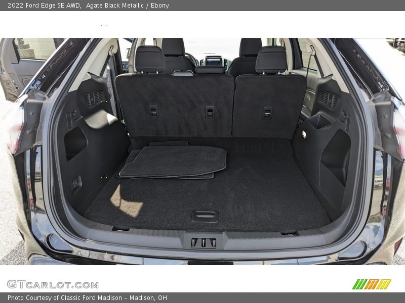 Agate Black Metallic / Ebony 2022 Ford Edge SE AWD