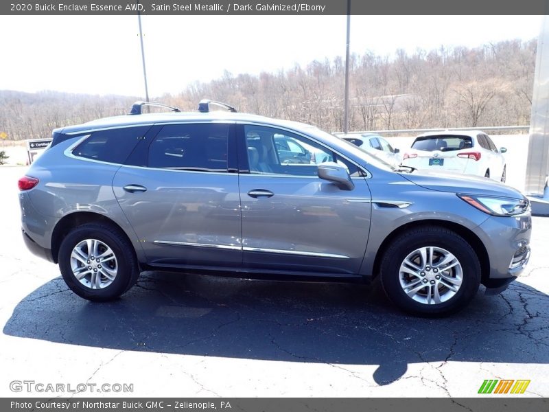 Satin Steel Metallic / Dark Galvinized/Ebony 2020 Buick Enclave Essence AWD