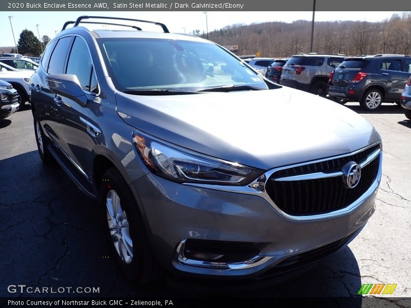 Satin Steel Metallic / Dark Galvinized/Ebony 2020 Buick Enclave Essence AWD
