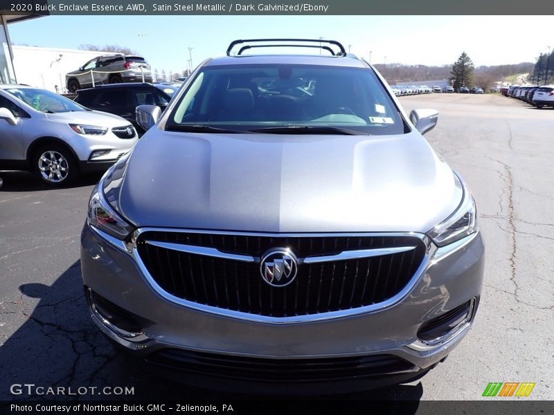 Satin Steel Metallic / Dark Galvinized/Ebony 2020 Buick Enclave Essence AWD
